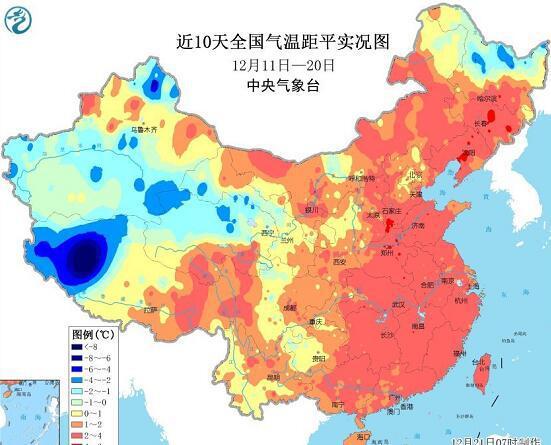 强冷空气横扫大江南北